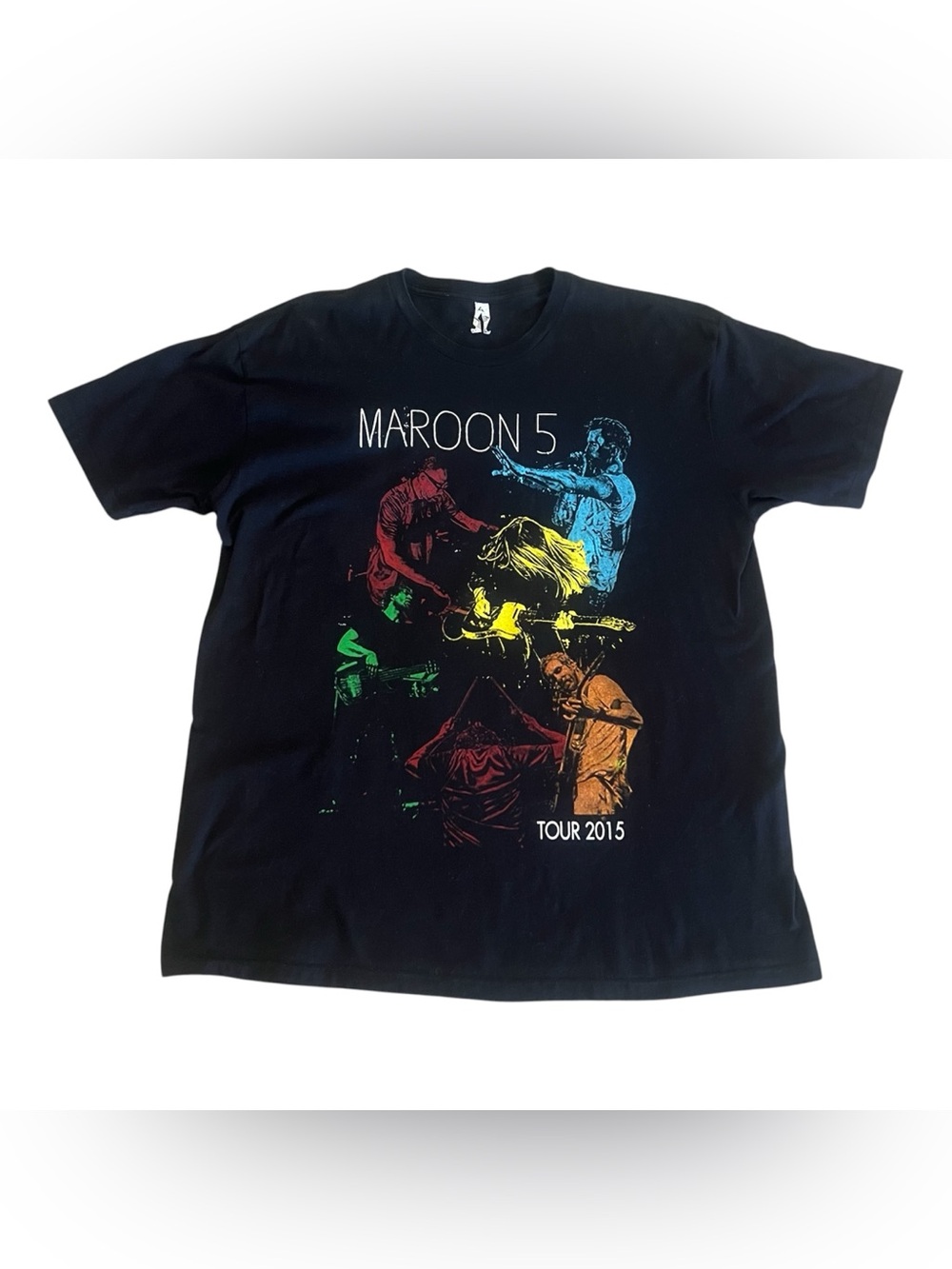 Maroon 5 Tour 2015 Black Graphic Tee - Men's Shirt